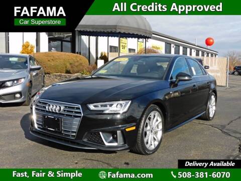 2019 Audi A4 for sale at FAFAMA AUTO SALES Inc in Milford MA