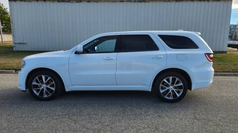 2014 Dodge Durango for sale at TNK Autos in Inman KS