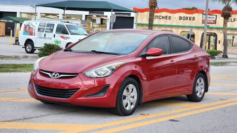 2016 Hyundai Elantra for sale at Maxicars Auto Sales in West Park FL