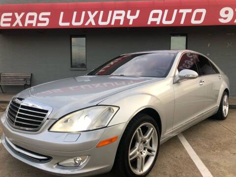 2007 Mercedes-Benz S-Class for sale at Texas Luxury Auto in Cedar Hill TX