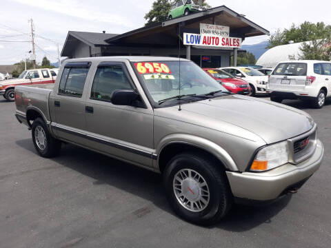 2000 GMC Sonoma for sale at Low Auto Sales in Sedro Woolley WA