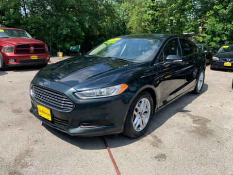 2014 Ford Fusion for sale at AUTO LATINOS CAR in Houston TX