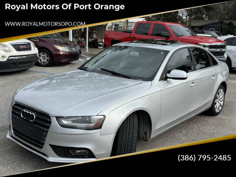 2013 Audi A4 for sale at Royal Motors of Port Orange in Port Orange FL