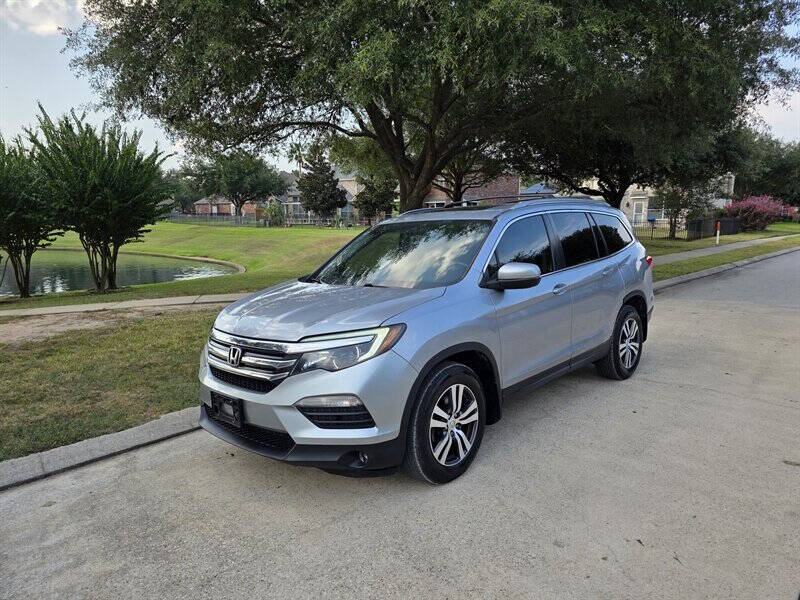 Silver 2017 Honda Pilot EX-L EX-L 4dr SUV 1