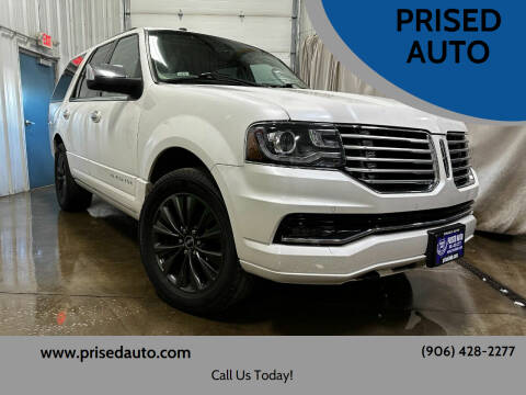 2016 Lincoln Navigator for sale at PRISED AUTO in Gladstone MI