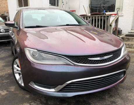2015 Chrysler 200 for sale at Jeff Auto Sales INC in Chicago IL
