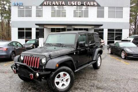 2015 Jeep Wrangler Unlimited for sale at Southern Auto Solutions - Atlanta Used Car Sales Lilburn in Marietta GA