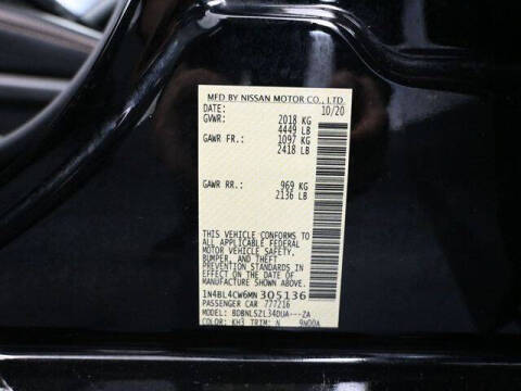 2021 Nissan Altima 2.5 SR