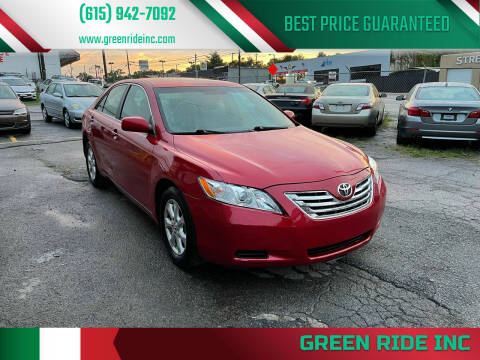 2009 Toyota Camry for sale at Green Ride Inc in Nashville TN