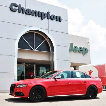 2011 Audi S4 for sale at Champion Chevrolet in Athens AL