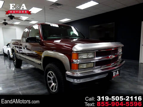 1998 Chevrolet C/K 1500 Series for sale at E&A Motors in Waterloo IA