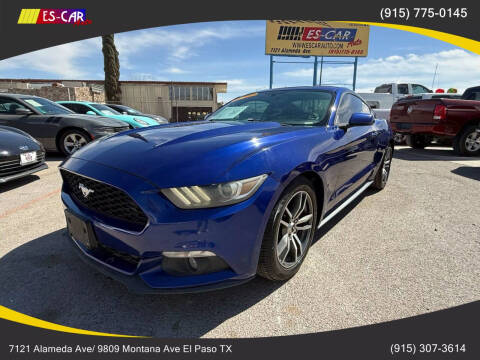 2016 Ford Mustang for sale at Escar Auto in El Paso TX