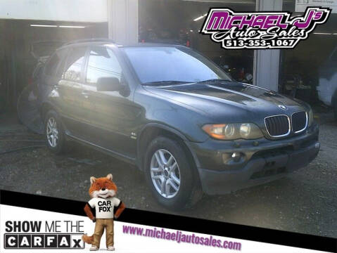 2006 BMW X5 for sale at MICHAEL J'S AUTO SALES in Cleves OH