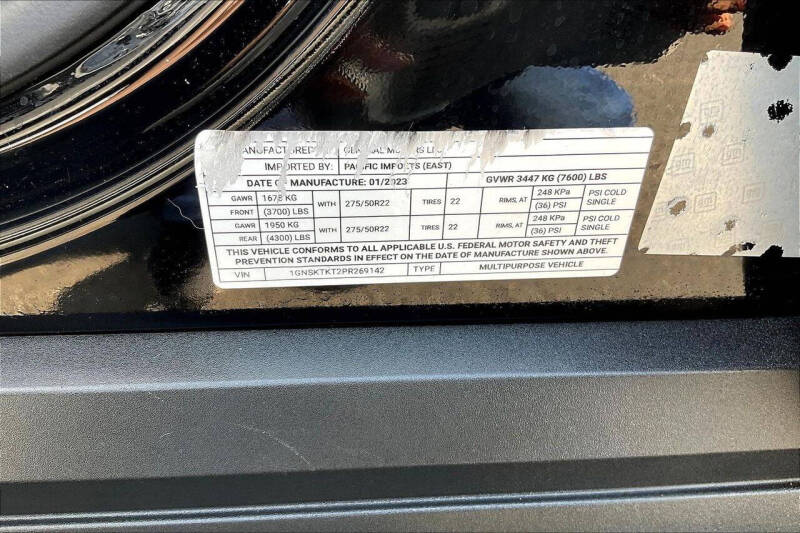 2023 Chevrolet Tahoe High Country