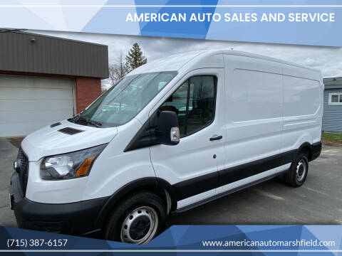 2021 Ford Transit for sale at AMERICAN AUTO SALES AND SERVICE in Marshfield WI