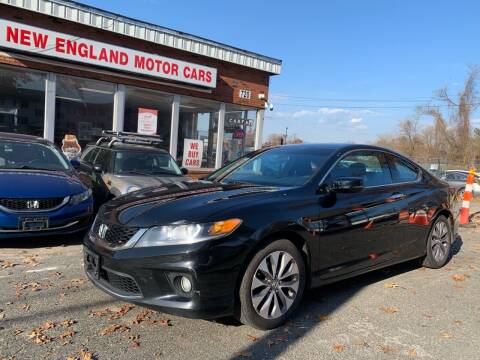 2013 Honda Accord for sale at New England Motor Cars in Springfield MA