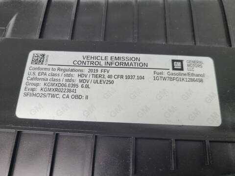 2019 GMC Savana 2500