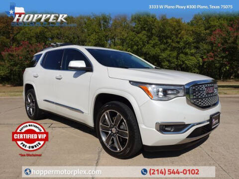 2017 GMC Acadia for sale at HOPPER MOTORPLEX in Plano TX