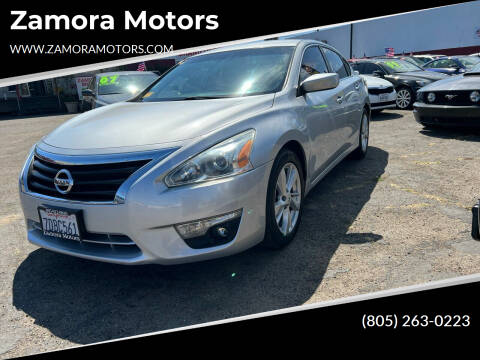 2014 Nissan Altima for sale at ZAMORA MOTORS in Oxnard CA