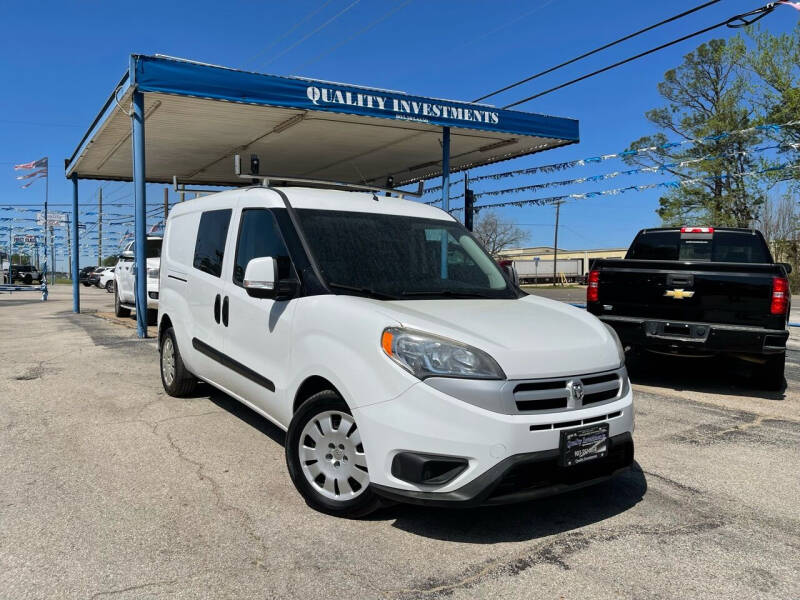 2017 RAM ProMaster City for sale at Quality Investments in Tyler TX