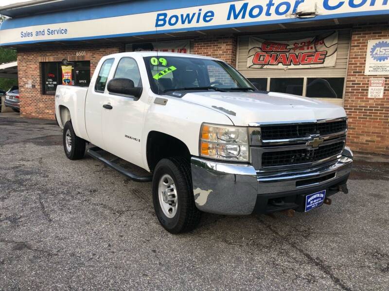 2009 Chevrolet Silverado 2500HD for sale at Bowie Motor Co in Bowie MD