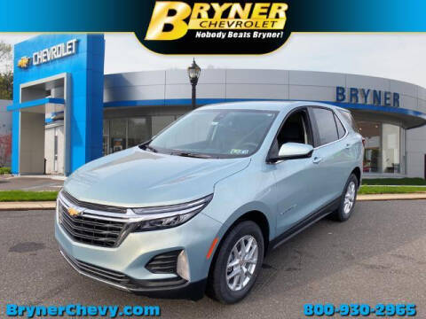 2022 Chevrolet Equinox for sale at BRYNER CHEVROLET in Jenkintown PA