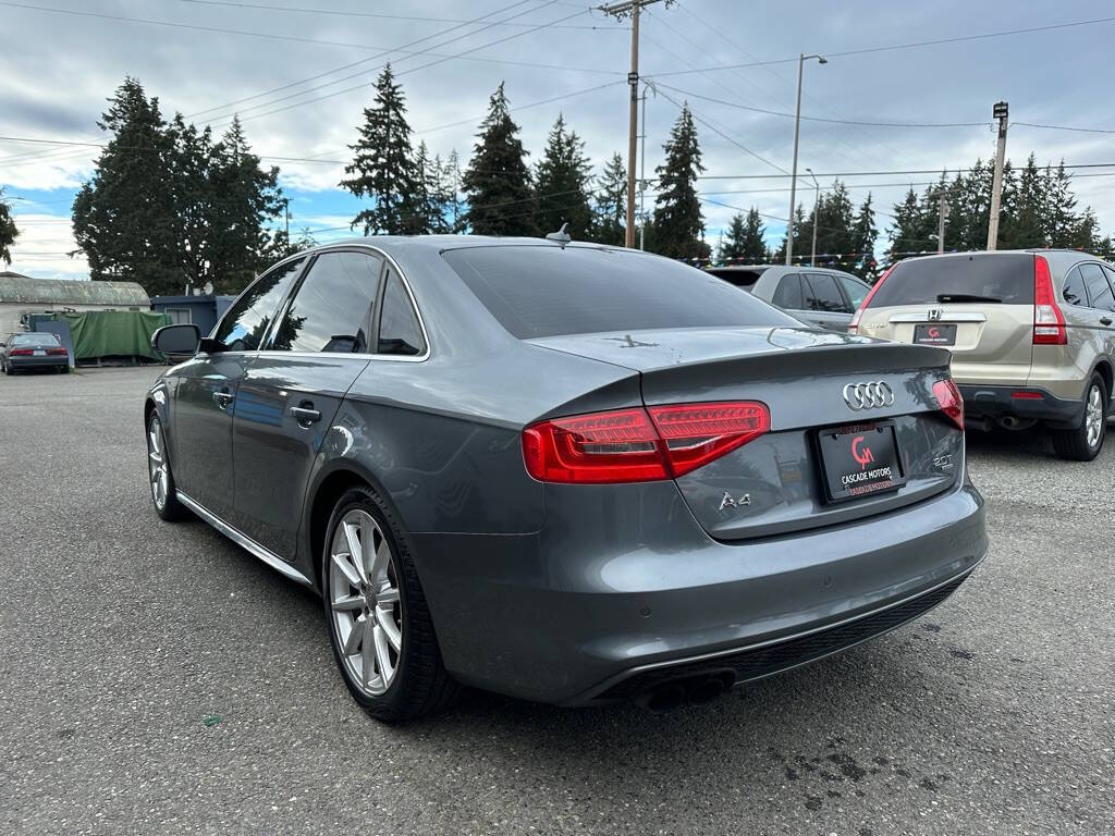 2014 Audi A4 for sale at Cascade Motors in Olympia, WA