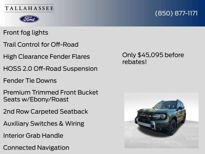 2025 Ford Bronco Sport Outer Banks