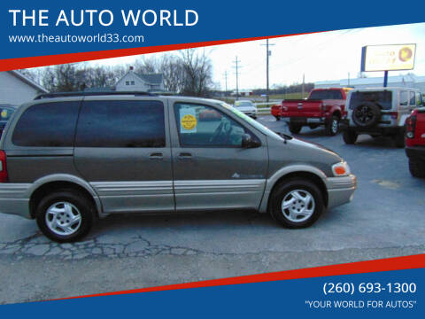 2004 Pontiac Montana for sale at THE AUTO WORLD in Churubusco IN