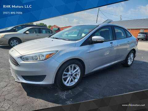 2015 Ford Focus for sale at RHK Motors LLC in West Union OH