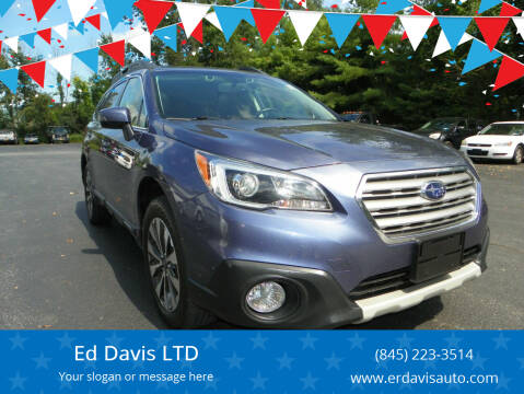 2015 Subaru Outback for sale at Ed Davis LTD in Poughquag NY