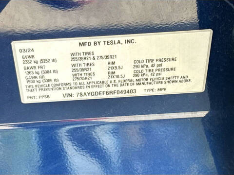 2024 Tesla Model Y Performance