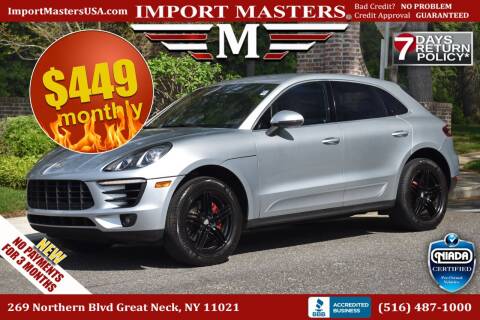 2017 Porsche Macan for sale at Import Masters in Great Neck NY
