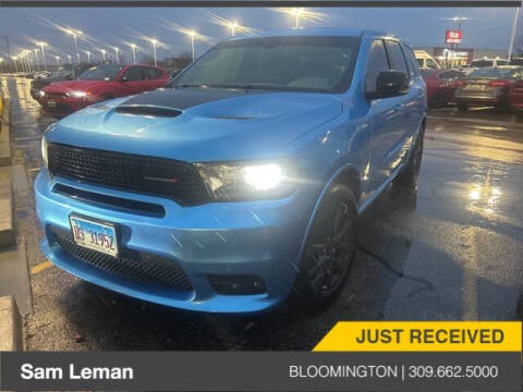 2018 Dodge Durango for sale at Sam Leman CDJR Bloomington in Bloomington IL