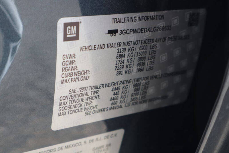 2020 Chevrolet Silverado 1500