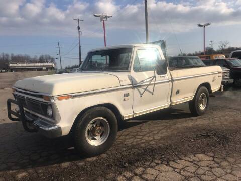 1976 Ford F-250 for sale at FIREBALL MOTORS LLC in Lowellville OH