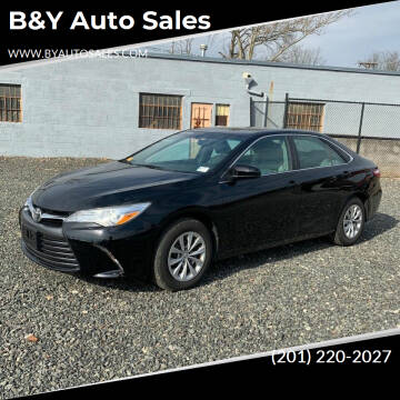 2015 Toyota Camry for sale at B&Y Auto Sales in Hasbrouck Heights NJ