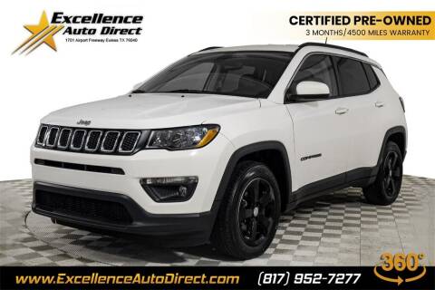 2020 Jeep Compass for sale at Excellence Auto Direct in Euless TX