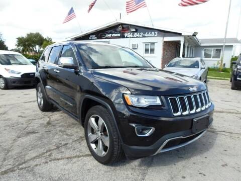 2015 Jeep Grand Cherokee for sale at One Vision Auto in Hollywood FL