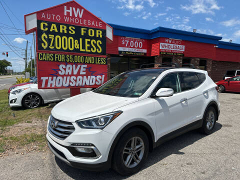 2018 Hyundai Santa Fe Sport for sale at HW Auto Wholesale in Norfolk VA