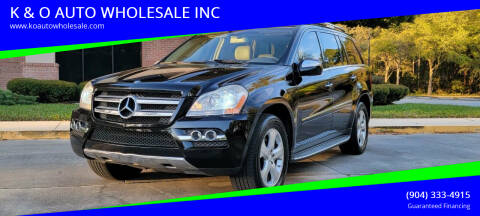 2010 Mercedes-Benz GL-Class for sale at K & O AUTO WHOLESALE INC in Jacksonville FL