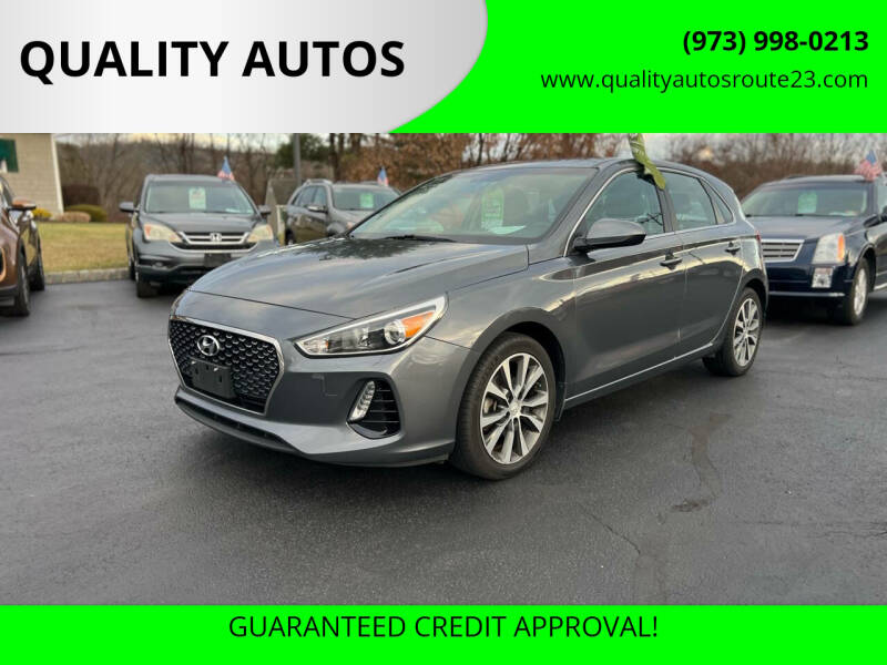 2018 Hyundai Elantra GT for sale at QUALITY AUTOS in Hamburg NJ