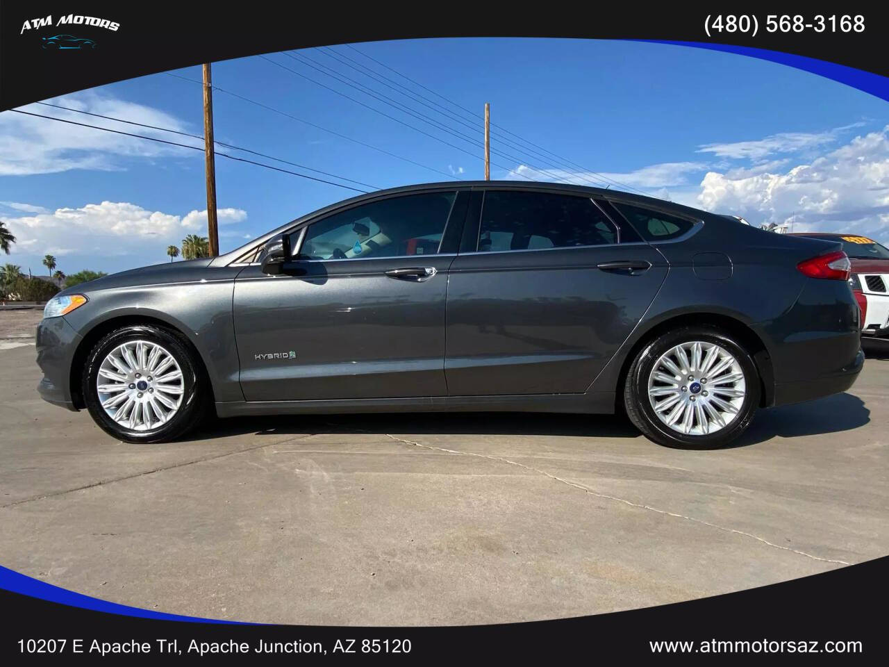 2015 Ford Fusion Hybrid for sale at ATM MOTORS in Apache Junction, AZ