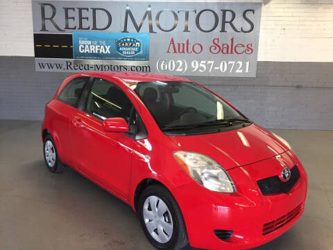 2008 Toyota Yaris for sale at REED MOTORS LLC in Phoenix AZ