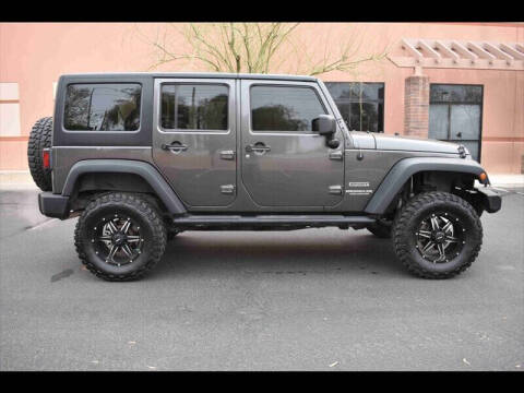 2014 Jeep Wrangler Unlimited for sale at GOLDIES MOTORS in Phoenix AZ