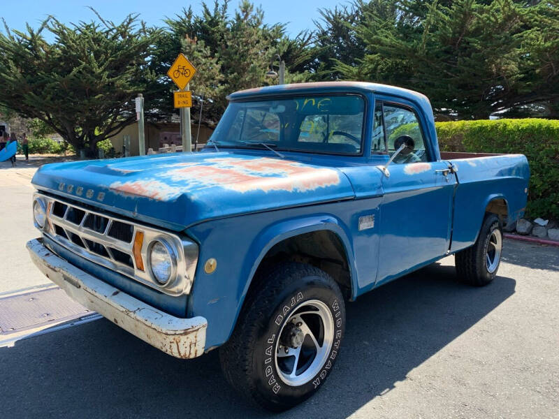 1969 Dodge D100 Pickup for sale at Dodi Auto Sales in Monterey CA