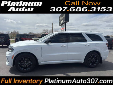 2022 Dodge Durango for sale at Platinum Auto in Gillette WY