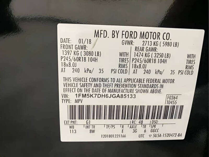 2018 Ford Explorer XLT