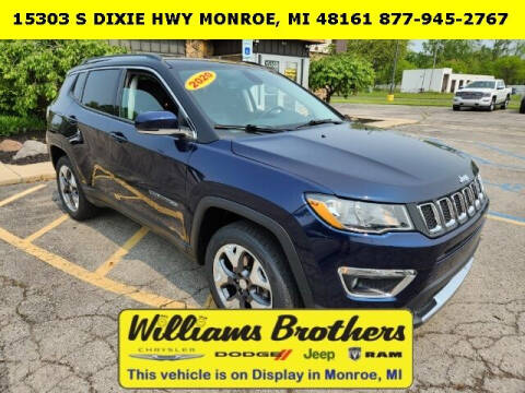 2020 Jeep Compass for sale at Williams Brothers Pre-Owned Clinton in Clinton MI