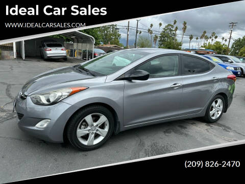 2013 Hyundai Elantra for sale at Ideal Car Sales - Turlock in Turlock CA